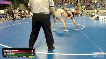 189 lbs Semis - Connor Manske, E1-Sheyenne vs Ty Wiedrich, W2-Williston