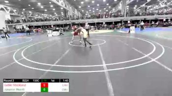 133 lbs Rr Rnd 2 - Gable Strickland, Lhu vs Jakerion Merritt, Cmu