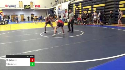 172 lbs Consi Of 8 #2 - Michael Dolan, Indiana vs Trent Bush, Parkersburg South-WV