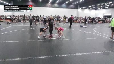 68 lbs Round 6 (8 Team) - Brielle Shannon, Team Gotcha vs Wyatt Van Fossen, Ringgold