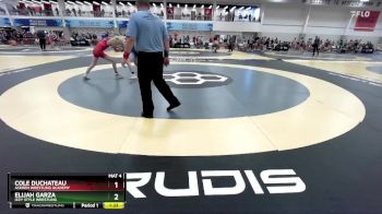 121-1 lbs Cons. Round 2 - Elijah Garza, Izzy Style Wrestling vs Cole DuChateau, Askren Wrestling Academy
