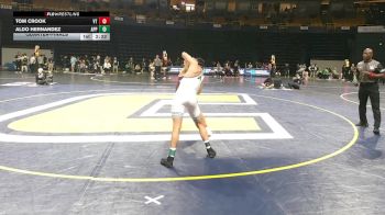 141 lbs Quarterfinal - Tom Crook, Virginia Tech vs Aldo Hernandez, Appalachian State