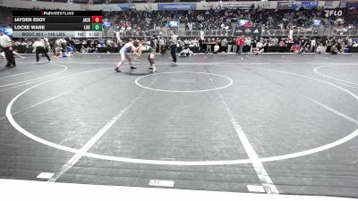148 lbs Consi Of 8 #2 - Jayden Eddy, Jackson Wrestling Club vs Locke Ware, Live Oak Wrestling Club