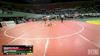 5A-165 lbs Cons. Semi - Zechariah Halsey, Lebanon vs Isaiah Parsons, Canby