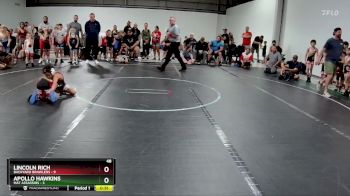 48 lbs Finals (2 Team) - Lincoln Rich, Backyard Brawlers vs Apollo Hawkins, Mat Assassins