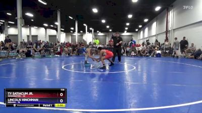 114 lbs Placement Matches (8 Team) - Ty Satiacum Jr., Washington vs Lincoln Hinchman, Indiana