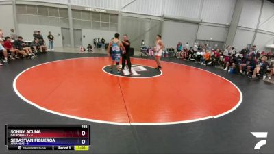 182 lbs Placement Matches (8 Team) - Sonny Acuna, California 2 vs Sebastian Figueroa, Arkansas