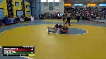 126 lbs 7th Place Match - Patrick Hunter, William Penn H.S. vs Case Dempsey, Lake Forest H S