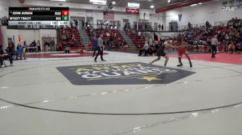 138 lbs Cons. Round 2 - John Aunan, Maquoketa vs Wyatt Tracy, Midland