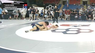165 lbs Champ. Rd Of 32 - Colton Quinn, New Jersey vs Donovan Symalla, Colorado