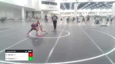 123 lbs Consi Of 8 #2 - Khloe Barela, Top Rank vs Natalie Gregory, No Team