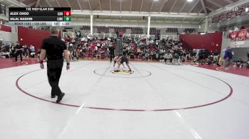 126 lbs Semifinal - Alex Choo, St. John's School vs Jalal Naghib, St. John Neumann Catholic