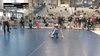 126 lbs Champ. Rd Of 16 - Karsen Evans, Utah vs Bryson Vertner, Suples Wrestling Club
