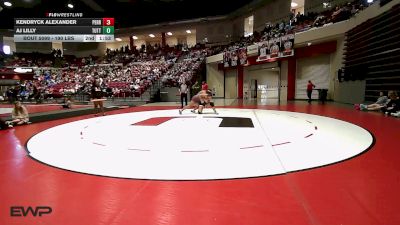 190 lbs Quarterfinal - Kendryck Alexander, Perry Girls Wrestling Club vs AJ Lilly, Tuttle HS Girls