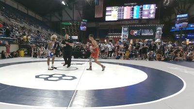 157 lbs Champ. Rd Of 128 - Liam Frey, North Dakota vs Noah Carvajal, Illinois