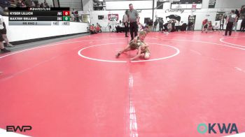 37 lbs Rr Rnd 3 - Kyser Lillich, Jay Wrestling Club vs Baxter Sellers, Salina Wrestling Club