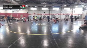 148 lbs Placement - Francis Burke, Steller Trained Fox vs Tywone Giles, Mat Assassins Red