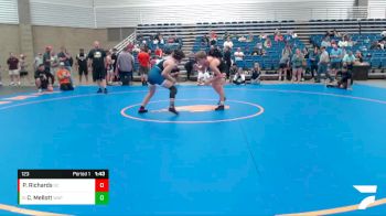 123 lbs Cons. Round 6 - Caden Mellott, WAPAK vs Peyton Richards, Switzerland County