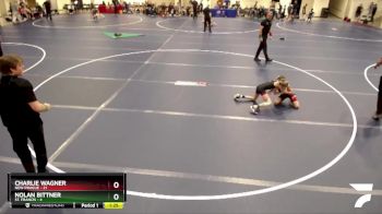 70 lbs Round 1 (6 Team) - Nolan Bittner, St. Francis vs Charlie Wagner, New Prague