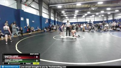 108-121 lbs Round 2 - Oakley Stoddard, Hawk Wrestling Club vs Eastyn Lopez, All In Wrestling Academy