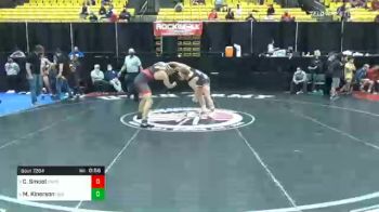 182 lbs Consolation - Christian Smoot, Unattached 79 vs Matthew Kinerson, Unattached 8