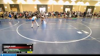 95 lbs Quarterfinal - Cash Christensen, Sanderson Wrestling Academy vs Connor Avery, Westlake