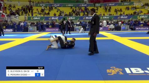 CRISTIAN GLEYSON S. DA SILVA vs GUSTAVO PEREIRA DIOGO 2023 Brasileiro Jiu-Jitsu IBJJF