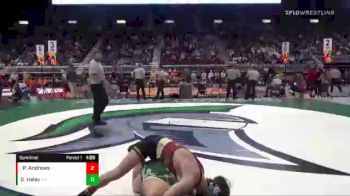 3A-120 lbs Semifinal - Peyton Andrews, Star Valley vs Garrett Haley, Pinedale