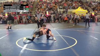 80 lbs Champ. Round 2 - Talon Gremling NW4, PAW vs Macoy Morency SW1, Anderson Youth Wrestling