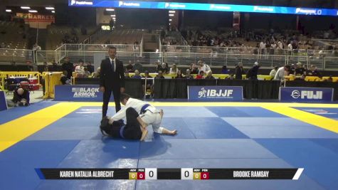 Brooke Ramsay vs Karen Natalia Albrecht 2025 Pan Jiu Jitsu IBJJF Championship