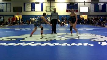 Girls 152 lbs Semifinal - Elizabeth Townsend, Oak Grove High School vs Trinity Townsend, St. Martin High School Girls