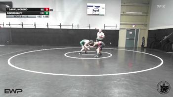 113 lbs Champ. Round 1 - Colton Huff, Leigh vs Daniel Moreno, Hollister High School