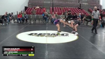 80 lbs Round 3 (8 Team) - Gracin Guglielmo, Elite Ath Club DZ (IN) vs Joey Rowlands, Beast Mode