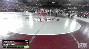 3A 215 lbs Champ. Round 1 - Jason Marshall, Snohomish vs Maximus Ugarte, Hermiston