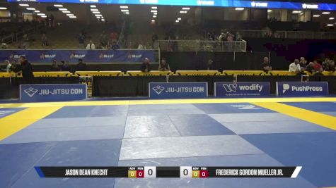 Frederick Gordon Mueller Jr. vs Jason Dean Knecht 2026 Pan Jiu Jitsu IBJJF Championship