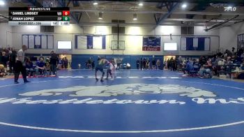 106 lbs 1st Place Match - Daniel Lindsey, Vancleave High School vs Jonah Lopez, St. Patrick`s High School