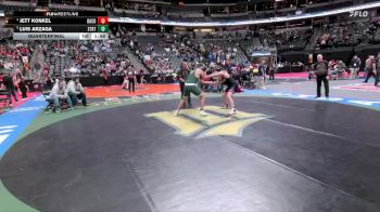 215-2A Quarterfinal - Luis Arzaga, Stratton vs Jett Konkel, Baca County