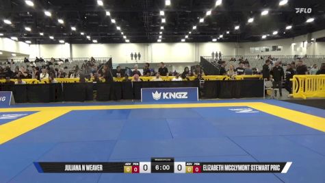 Juliana N Weaver vs Elizabeth McClymont Stewart Pric 2025 World IBJJF Jiu-Jitsu No-Gi Championship