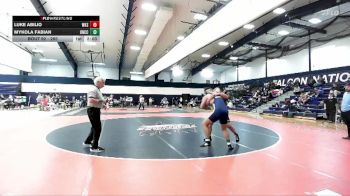 285 lbs Champ. Round 1 - Luke Abilio, Wilkes vs Mykola Fabian, Onondaga CC