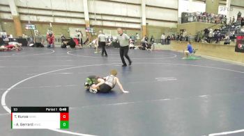 53 lbs Cons. Semi - Aicen Gerrard, Wasatch Wrestling Club vs Taetem Kunze, Salem Elite Mat Club