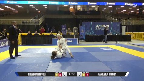 Jean Karen Bigoney vs Robyin Lynn Pucci 2026 Pan Jiu Jitsu IBJJF Championship