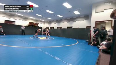 175 lbs Cons. Round 4 - Many (Nelson) Hand, Natrona County vs Hunter Cudmore, Campbell County