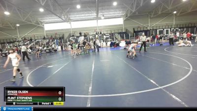 76 lbs Cons. Round 1 - Flint Stephens, Ebbetts Pass Wrestling vs Ryker Olsen, SYRACUSE