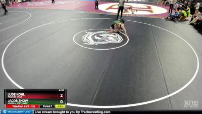 Champ. Round 1 - Jude Kohl, Millard West vs Jacob Snow, Lincoln Southwest