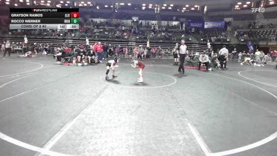 45 lbs Consi Of 8 #2 - Grayson Ramos, Elite NJ vs Rocco Werner, Iron Horse