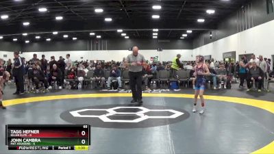 65 lbs Round 2 (6 Team) - John Cambra, Mat Assassins vs Tagg Hefner, Killer Elite