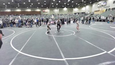 70 lbs Semifinal - Blake Bressler, McKenzie River Mat Club vs Zeb Allard, Redwood WC