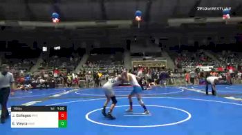 115 lbs Prelims - Josiah Gallegos, Brighton WC vs Eastyn Vieyra, Kansas Young Guns