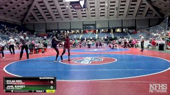 6A-157 lbs Quarterfinal - Dylan Reel, Woodward Academy vs Jamil Ramsey, Paulding County