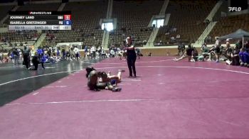 160 lbs Round 4 (8 Team) - Christina Pahcheka, Schreiner University vs Miazion Warren, Randolph